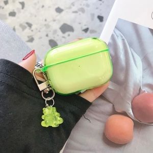 Neon Green Clear AirPod Pro Case